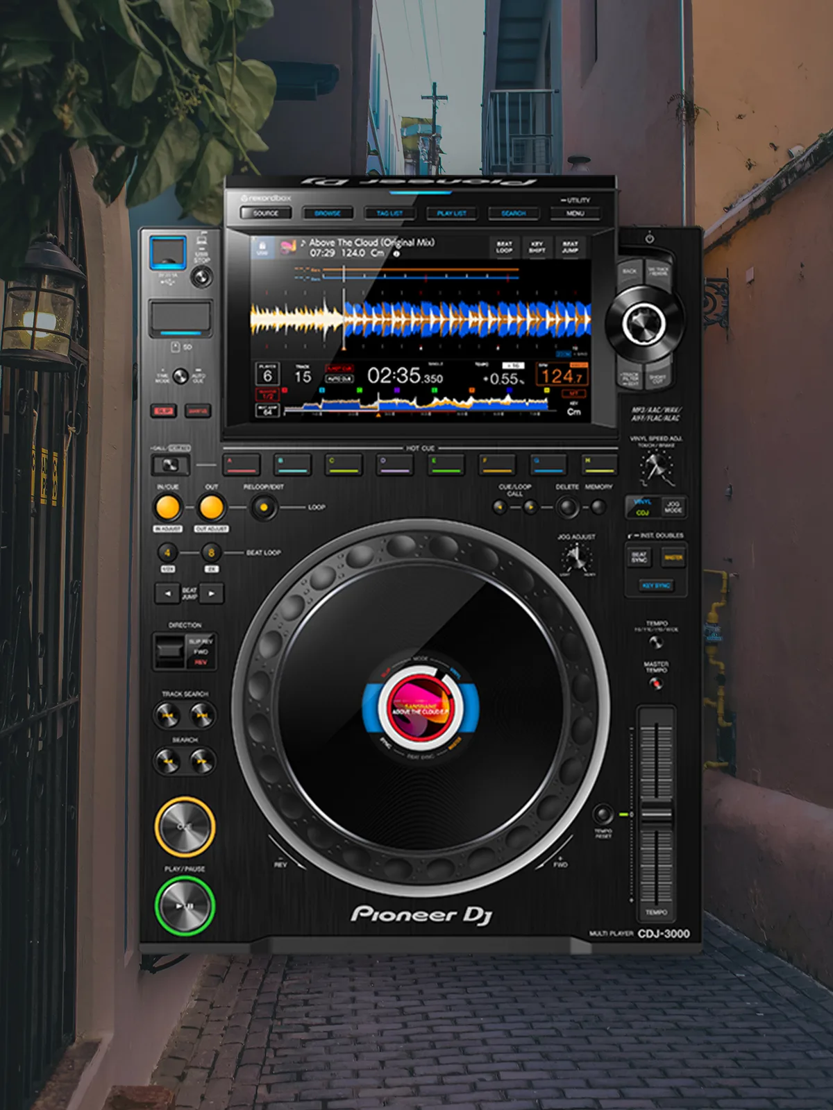 Pioneer CDJ-3000 3/4 view